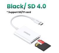 UGREEN-Lecteur de carte SD3.0 Type C vers USB TF Lecteur de carte SD 2 en 1 Carte mémoire USB-C pour Macbook iPhone 15,Samsung Galaxy iPad - Type SD4.0 White #A