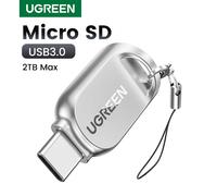 UGREEN Lecteur de carte USB-C à Micro SD TF carte OTG adaptateur pour ordinateur portable PC tablette téléphone Windows MacOS USB3.0 lecteur de carte mémoire Micro SD Slot