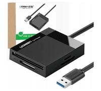Ugreen Lecteur De Cartes Usb 3.0 Sd Micro Sd Ms Pour Ordinateur Portable Noir 05M