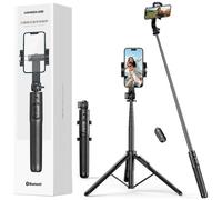 Ugreen LP586 Bâton de selfie télescopique avec support et télécommande Bluetooth 1,5 m - noir