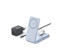 UGREEN MagFlow 3 en 1 Qi2 25W Certifié Chargeur Induction iPhone MagSafe