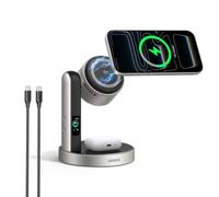 UGREEN MagFlow Pro 2 en 1 Chargeur Induction Qi2 25W, Ventilateur TEC