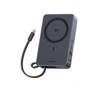 UGREEN MagFlow Qi2 25W Batterie Externe MagSafe 10000mAh USB C 30W (Gris)