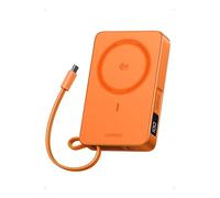 UGREEN MagFlow Qi2 25W Batterie Externe MagSafe 10000mAh USB C 30W (Orange)