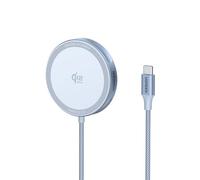 UGREEN MagFlow Qi2 25W Chargeur Induction iPhone Pad Certifié Compatible avec MagSafe iPhone 17 16 15 14 13 12 Air Plus Pro Max AirPods 4 3 Pro 3 2 1 avec Rallonge 1.5M Chargeur sans Fil Magnétique