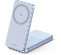 UGREEN MagFlow Qi2 Chargeur Induction 25W 2 en 1 Pliable MagSafe iPhone 12-17 & AirPods, Chargeur Sans Fil Magnétique Réglable…