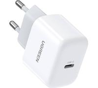 UGREEN Mini chargeur mural USB-C 20 W PD UE blanc