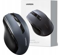Ugreen MU006 Souris optique sans fil USB 2.4GHz / Bluetooth 5.0 4000 DPI - Noir