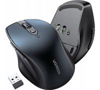 Ugreen MU101 souris ergonomique sans fil Bluetooth 2,4 GHz - bleu