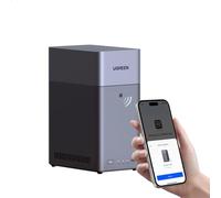 UGREEN NAS DH2300 NAS de bureau à 2 baies, stockage en réseau (sans disque)