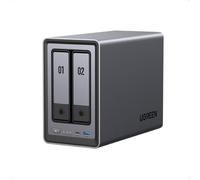Ugreen NASync DXP2800 NAS System 2-Bay Compact Intel® N N100 8 Go DDR5 0 To UGOS Pro Noir