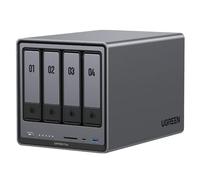 Serveur NAS Ugreen 4 baies DX4800 Plus 112 To Gris Gris anodisé