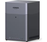 Ugreen Serveur NAS DH4300 Plus – 4 baies, 120 To – Gris anodisé + câble HDMI