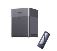UGREEN NASync DH4300 Plus NAS de Bureau 4 Baies + Boîtier M.2 NVMe USB 3.2 Gen 2, 8Go RAM, LAN 2,5GbE, NFC One-Touch, Album Familial/Bébé AI, Cloud Personnel (sans Disques) |10Gbps