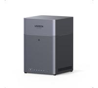 UGREEN NASync DH4300 Plus NAS de Bureau 4 Baies, Port LAN 2,5 GbE, 8 Go RAM, Connexion NFC One-Touch, Album Familial/Bébé AI, Cloud Personnel pour Maison/Bureau (sans Disques)