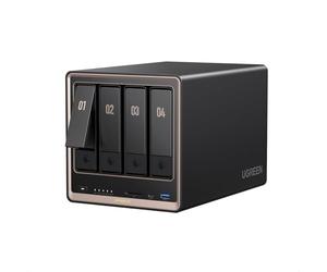 UGREEN NASync DXP4800 GT Stockage NAS 4 Baies, Double LAN 10GbE, Slot SD