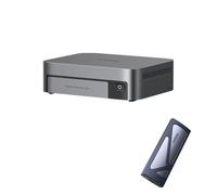 UGREEN NASync DXP480T Plus NAS Flash SSD 4 Baies + Boîtier M.2 NVMe USB 3.2 Gen 2, Processeur Intel i5 1235u, 8Go DDR5, Port 10GbE, Wi-Fi 6, 4 Emplacements M.2 NVMe, HDMI 8K, 2 Ports TBT4 (Sans Disque