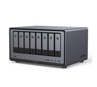 UGREEN NASync DXP8800 Ultra NAS 8 Baies, Intel 150U 10 Cœurs | 8 Go DDR5, Double 10GbE, Double Thunderbolt 4, 2× M.2 NVMe, HDMI 8K, Jusqu’à 272 To, NAS pour Entreprises (Sans Disque)