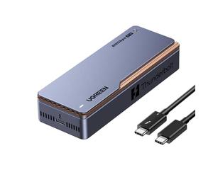 UGREEN NeoDrive Creator 1TB SSD Portable - Jusqu’à 6600 Mo/s - Disque SSD Externe Thunderbolt 5 avec Ventilateur Intégré, Compatible avec MacBook Pro M4 Pro / M4 Max, Mac Mini M4 Pro