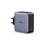 UGREEN Nexode 100W 5 Ports Chargeur USB C Rapide Tech GaNInfinity Prise Secteur Compatible avec iPhone 17 Pro Max Air 16 Plus 15 14 13 12 Galaxy S25 S24 Pixel 9 8 iPad MacBook Pro Air M4 M3 M2 M1
