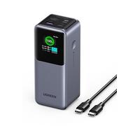 UGREEN Nexode Batterie Externe 20000mAh 130W Power Bank USB C Charge Rapide 3 Ports PD QC Écran Numérique Compatible avec iPhone 16 Plus Pro Max Galaxy S24 Ultra MacBook Pro Air iPad (Classique)