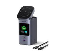 UGREEN Nexode 145W Batterie Externe 20000mAh Qi2 15W Power Bank USB C 100W 2 Ports Charge Rapide PD 3.0 Chargeur Portable Écran TFT Compatible avec iPhone 17 16 15 14 13 Galaxy S25 S24 MacBook iPad