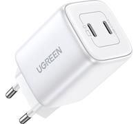 UGREEN Nexode 45W Dual USB-C PD Charger (25W+20W) blanc