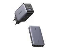 UGREEN Nexode 65W Chargeur USB C avec 145W Power Bank 25000mAh