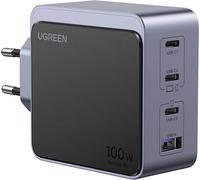 Chargeur rapide - UGREEN - Nexode S - 100W - 4 ports USB - Technologie GaN - Gris