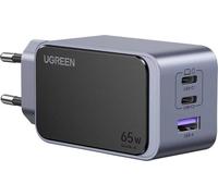 Ugreen Nexode Air 65W Chargeur, Usb + 2X Usb-C (Gris)