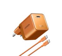 UGREEN Nexode Air 65W Chargeur USB C Rapide GaNInfinity avec Câble (Orange)