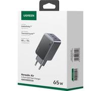 Ugreen Chargeur secteur GaN Infinity 65W 3 ports (2x USB-C + 1x USB-A) Gris