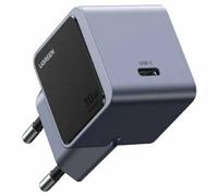 Ugreen Nexode S 30W USB-C GaN Fast Charger EU gray Téléphone portable, Chargeur électrique, téléphone Gris Secteur Intérieure