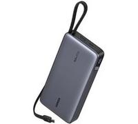 Nexode - Banque d'alimentation - avec câbles USB-C intégrés - 25000 mAh - 165 Watt - Power Delivery 3.1, QC, UFCS, Power Delivery 3.0 + PPS, Ultra