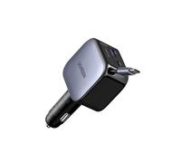 UGREEN Nexode 60W Chargeur Allume Cigare USB C Rétractable PPS PD QC 3.0 Chargeur Voiture Charge Rapide Compact Compatible avec iPhone 17 Pro Max Air 16 15 14 13 12 Galaxy S25 Ultra iPad Pro Air