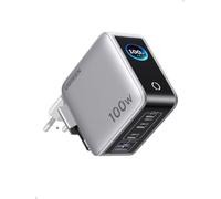 UGREEN Nexode Pro 100W Chargeur Rapide USB C 4 Ports avec Écran Intelligent GaN Compatible avec iPhone 17 Pro Max Air 16 15 14 13 Galaxy S26 S25 S24 Pixel 10 9 iPad MacBook Neo Air Pro M5 M4 M3 M2 M1