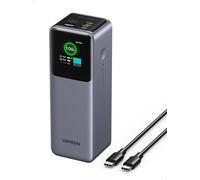 UGREEN Nexode Pro 200W Batterie Externe 25000mAh Power Bank USB C PD 140W | Charge Rapide, 3 Ports 2C1A, Écran TFT, Chargeur Portable PC, Compatible avec iPhone 17 16 15 Galaxy S26 S25 S24 MacBook iPad