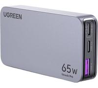 Ugreen Nexode Pro 65W Chargeur plat, Gan, 2X Usb-C + Usb