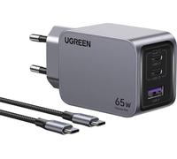Ugreen Nexode Pro 65W Chargeur USB-C 3 ports Mini GaN Chargeur rapide