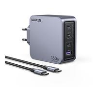 Chargeur secteur UGREEN Nexode Pro 160W GaN compact 4 ports