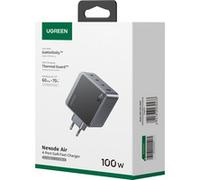 Chargeur rapide - UGREEN - Nexode S - 100W - 4 ports USB - Technologie GaN - Gris