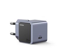 Ugreen Nexode S 30W USB-C GaN Fast Charger EU gray Téléphone portable, Chargeur électrique, téléphone Gris Secteur Intérieure