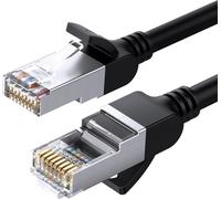 Ugreen NW101 50193 Ethernet Cat 6 U/UTP round cable 3m - noir