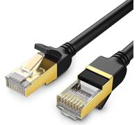 Ugreen Nw107 Ethernet Rj45, Cat.7, Stp, 0.5M Round Cable (Black)