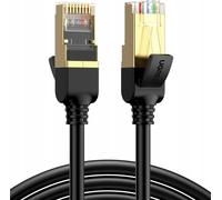 Ugreen Nw107 Ethernet Round Cable Rj45, Cat.7, Stp, 5M (Black)