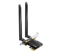 UGREEN PCIe WiFi 6 AX1800 Bluetooth 5.4 Carte WiFi 6 | 5GHz2.4GHz, WPA3-SAE, 2 Antennes Externes, Carte Réseau BT5.4, Pilote Intégré, Windows 11/10, Idéal pour Jeux et Streaming