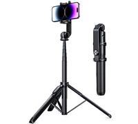 UGREEN Pérche Selfie Bluetooth 3 en 1 Trépied Selfie Stick Extensible Monopode Réglable avec Télécommande sans Fil Amovible Compatible avec iPhone 16 Plus Pro Max Galaxy S24 Ultra Phones Cameras