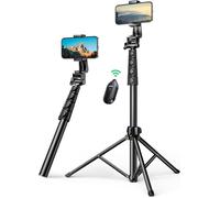 UGREEN Perche selfie3-en-1 télescopique, trépied réglable + télécommande sans fil,stabilisateur intégré, pour iPhone 17 Pro Max à 13