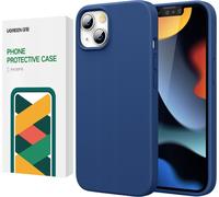Ugreen Protective Silicone Case étui en silicone caoutchouté flexible pour iPhone 13 Pro bleu Housse pour téléphone portable