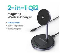 Ugreen Qi2 25w Support De Chargeur Sans Fil Magnétique Support De Charge Pour Iphone 16 15 Pro Max/Airpods Chargeur Rapide Pour Magsafe-Mise À Niveau Qi2